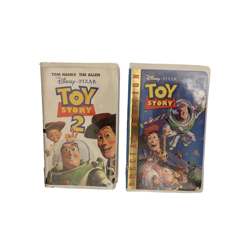 Disney’s Pixar Toy story special edition on VHS/Disney Pixar Toy story 2 on VHS